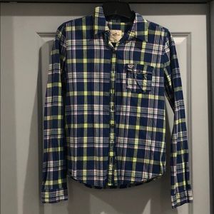 Hollister Girls’ Plaid Button Down